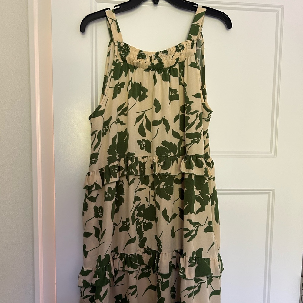 Knee length summer dress